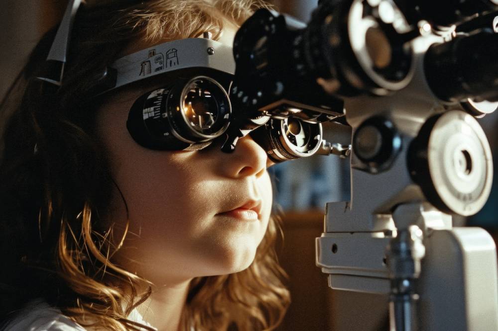 niña se atiende en la mejor clínica oftalmológica Barcelona